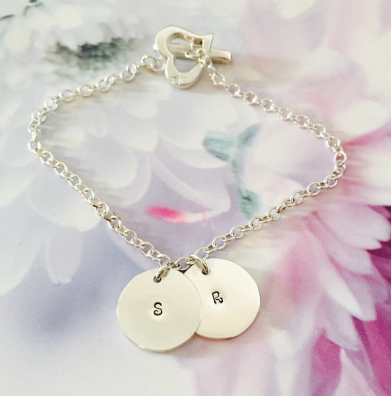 Initial pendant deals bracelet