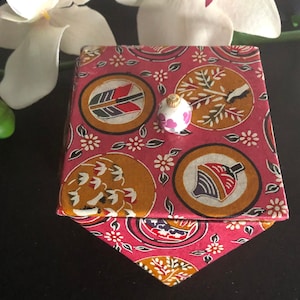Washi: Handmade (Yes, totally from Scratch) Decorative Box- Large Kawari Box- Jewelry Box- Keepsakes Box- Home Decor SOLD OUT #6