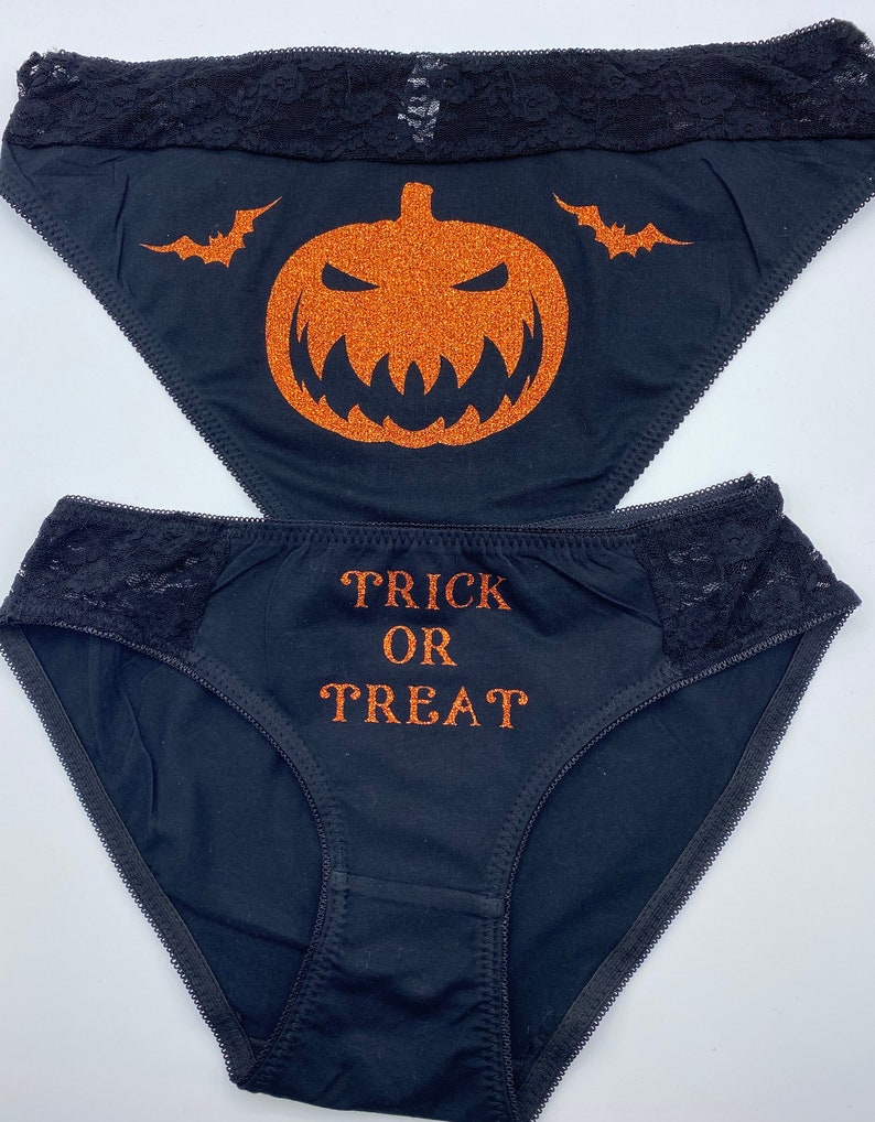 Trick Or Treat Halloween Panties | Etsy