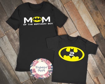 batman birthday shirt with cape
