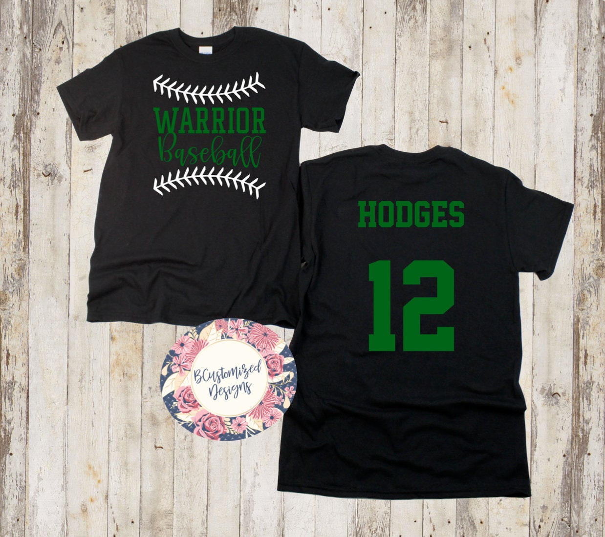 etsy custom baseball jersey