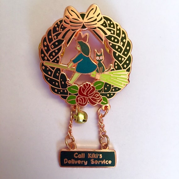 Kikis Lieferservice Emaille Anstecknadel Disney Pin Etsy