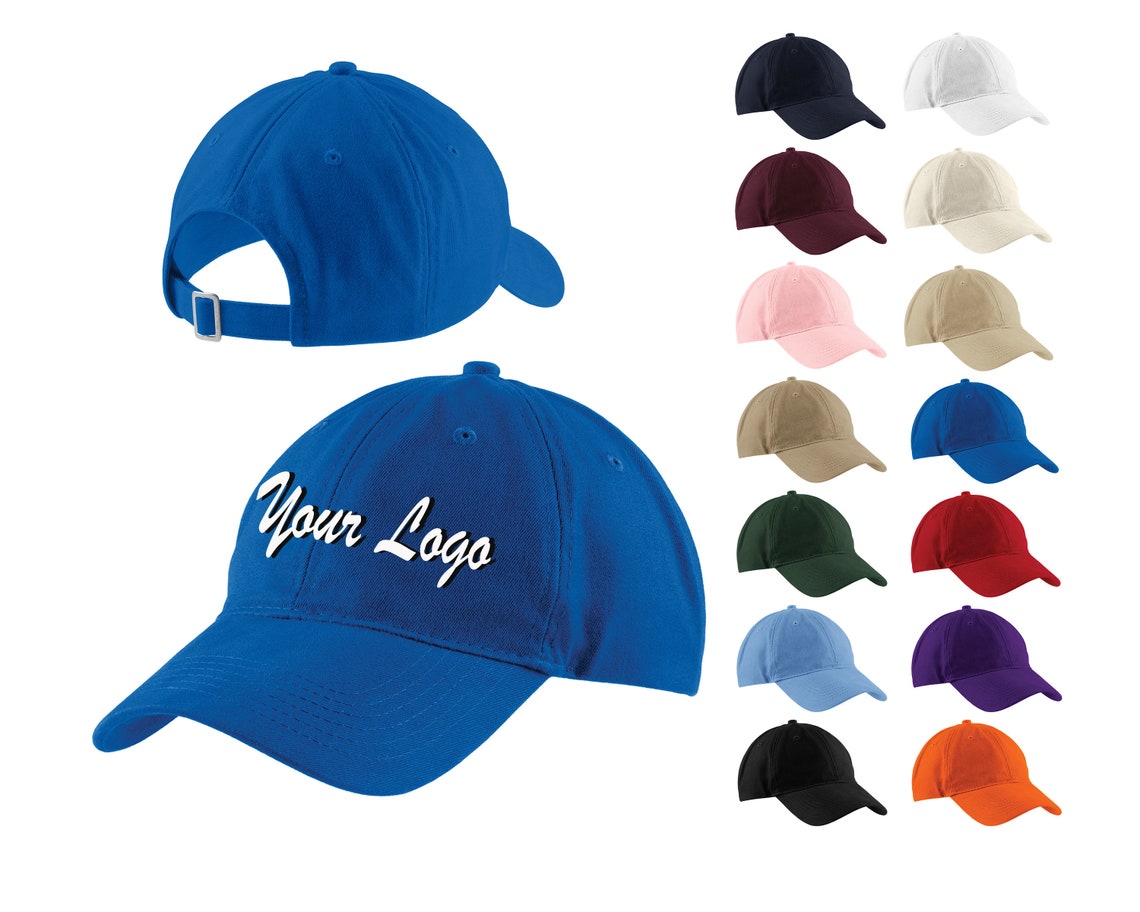 Personalized Custom Embroidered Hat Design Your Own Baseball Etsy