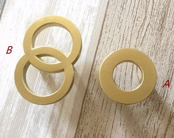 2 5 3 75 5 Brass Cabinet Pulls Handles Brass Etsy