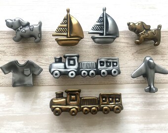 Train Signs Kitchen Decor Bathroom Deco Cabinet Knobs Railroad