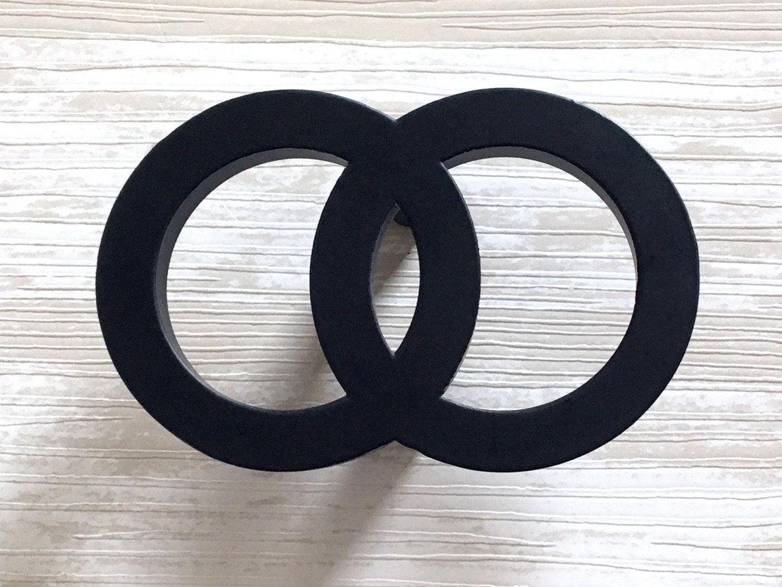 Matte Black Circle Drawer Pull Knob Dresser Knobs Etsy