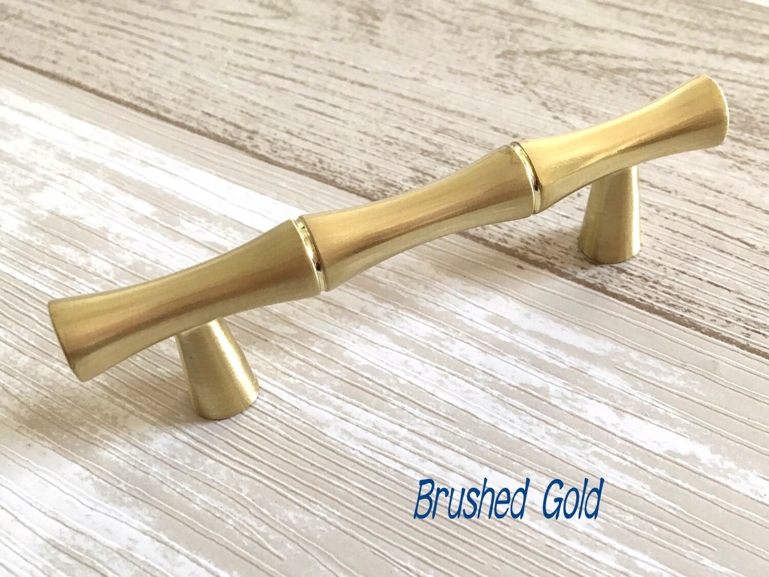 2.5 Bamboo Handle Drawer Pulls Handles Knobs Etsy