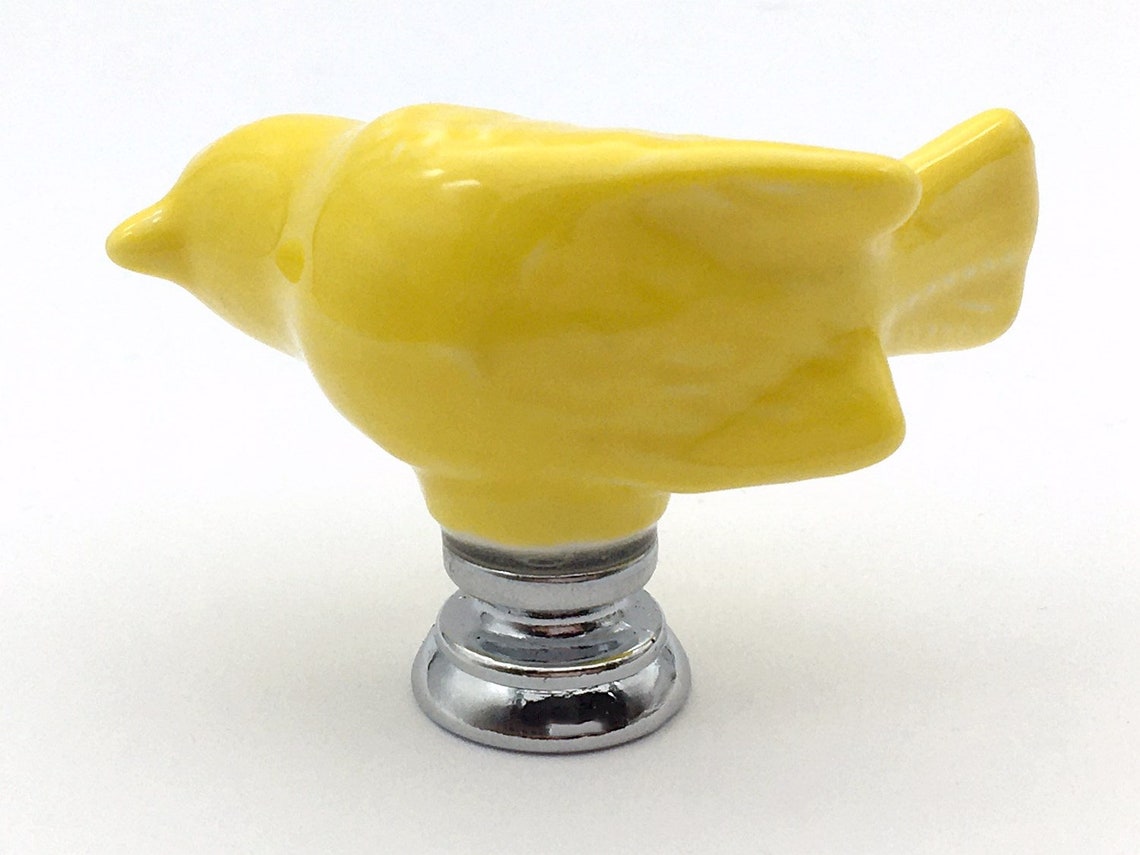 Bird Cajón perilla tire de la perilla del gabinete tira de los | Etsy