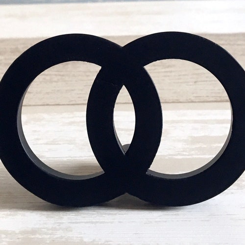 Matte Black Circle Drawer Pull Knob Dresser Knobs Etsy