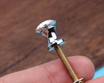 10x Small Stainless Steel Drawer Knob Cupboard Cabinet Jewelry Box Pull Handle 10x Small Stainless Steel Drawer Knob Cupboard Cabinet Jewelry Box Pull Handle