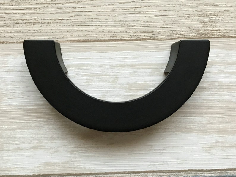 3.75 5 Half Circle Moon Pulls Handles Etsy