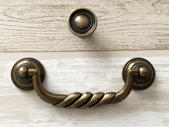 Tools Home Improvement Round Knob 4 5 C C Antique Bronze Bail