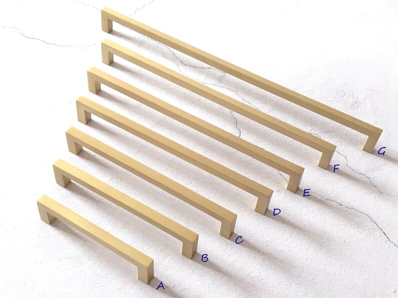 Drawer Pull Handles Large Handles Dresser Pulls Gold Etsy