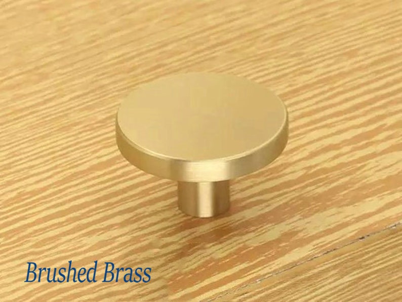 Brass Knobs Brass Drawer Pulls Brass Drawer Knob Knob Etsy