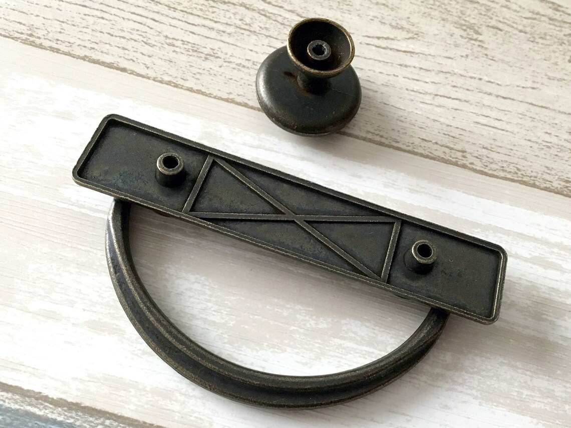 2 1/2 Vintage Style Bail Drawer Pulls Handle Dresser Etsy