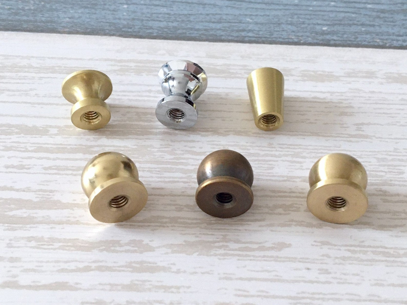 Brass Jewelry Box Knobs Small Crystal Knob Glass Drawer Pulls Etsy
