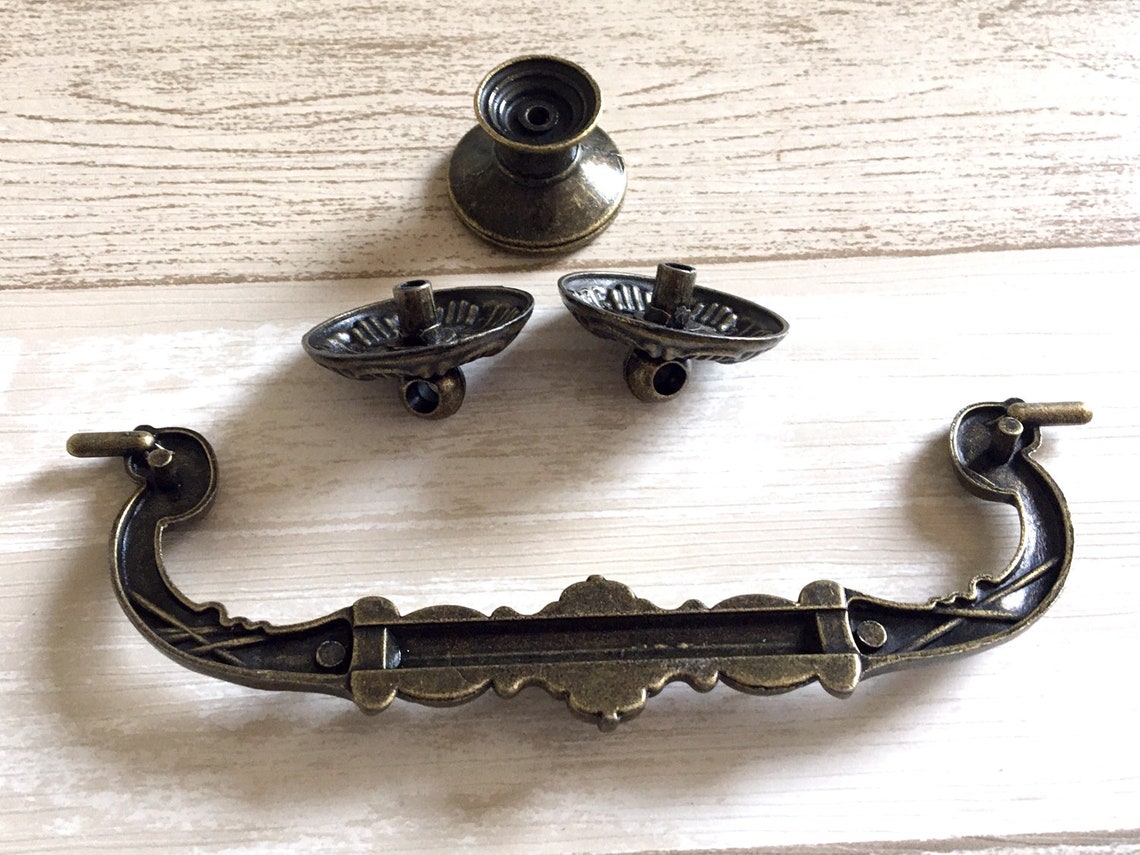 5.25 Vintage Style Bail Drawer Pull Handle Antique Etsy