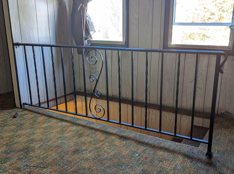 Salvaged Iron Railing 84