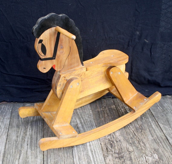 Vintage Antique Old Fashioned Primitive Solid Maple Wood Wooden