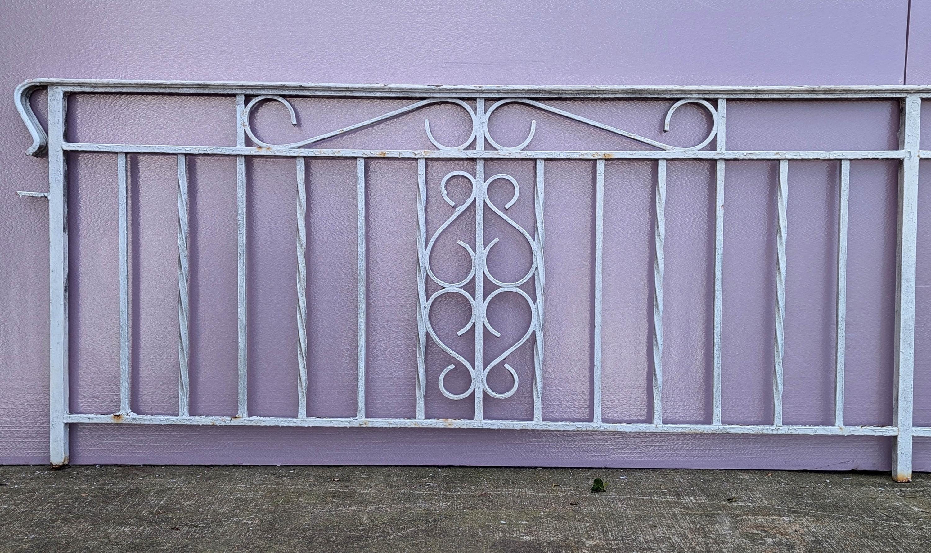 Salvaged Iron Railing 134