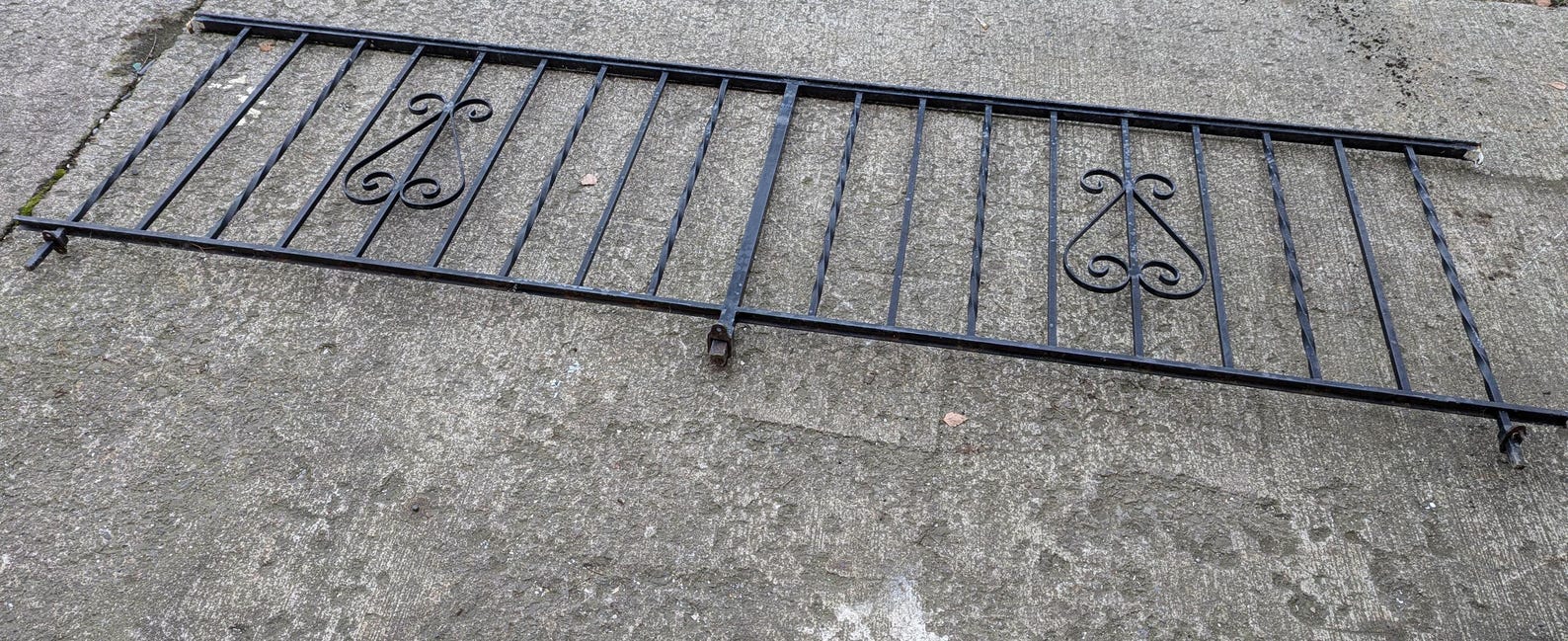 Salvaged Iron Railing 106