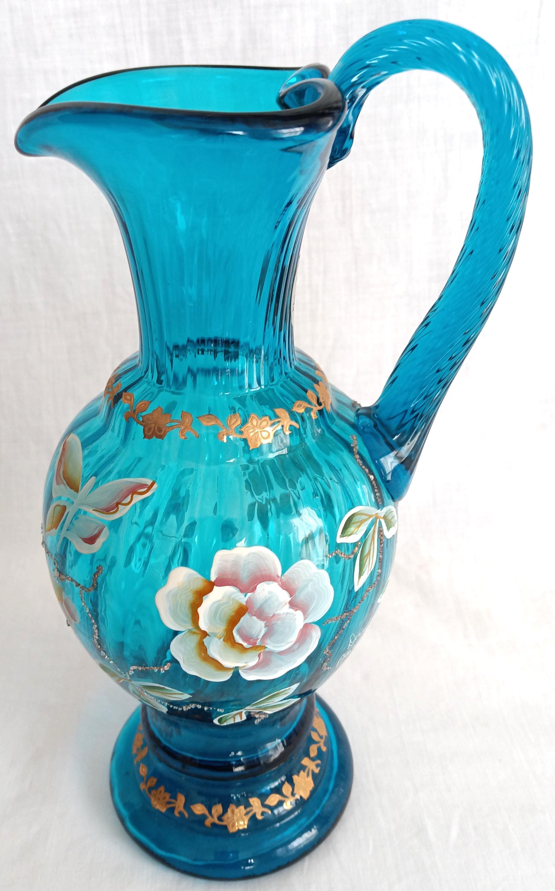 Vintage Fenton New Century XXI Collection Pitcher Hand Blown