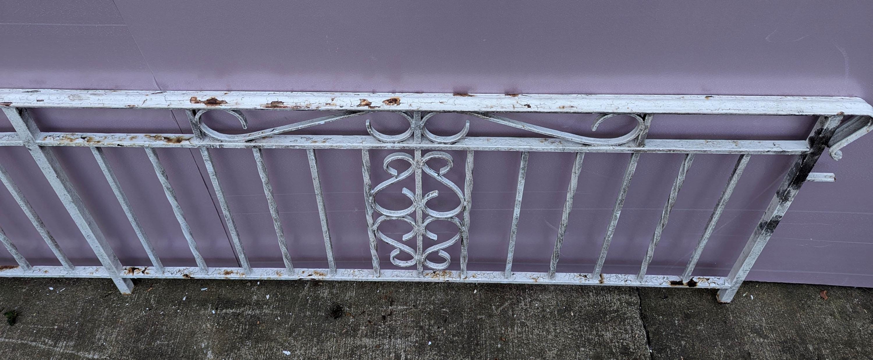 Salvaged Iron Railing 134