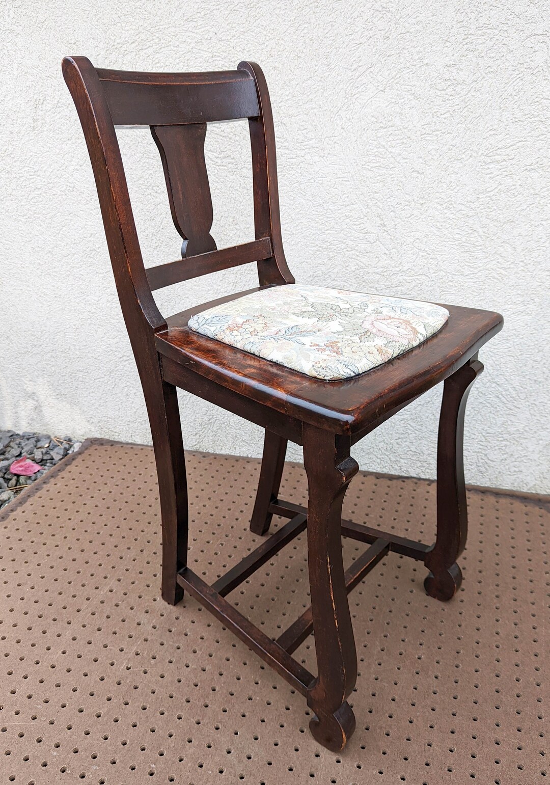 Antique Vintage Old american Chair Co SOLID Walnut Etsy