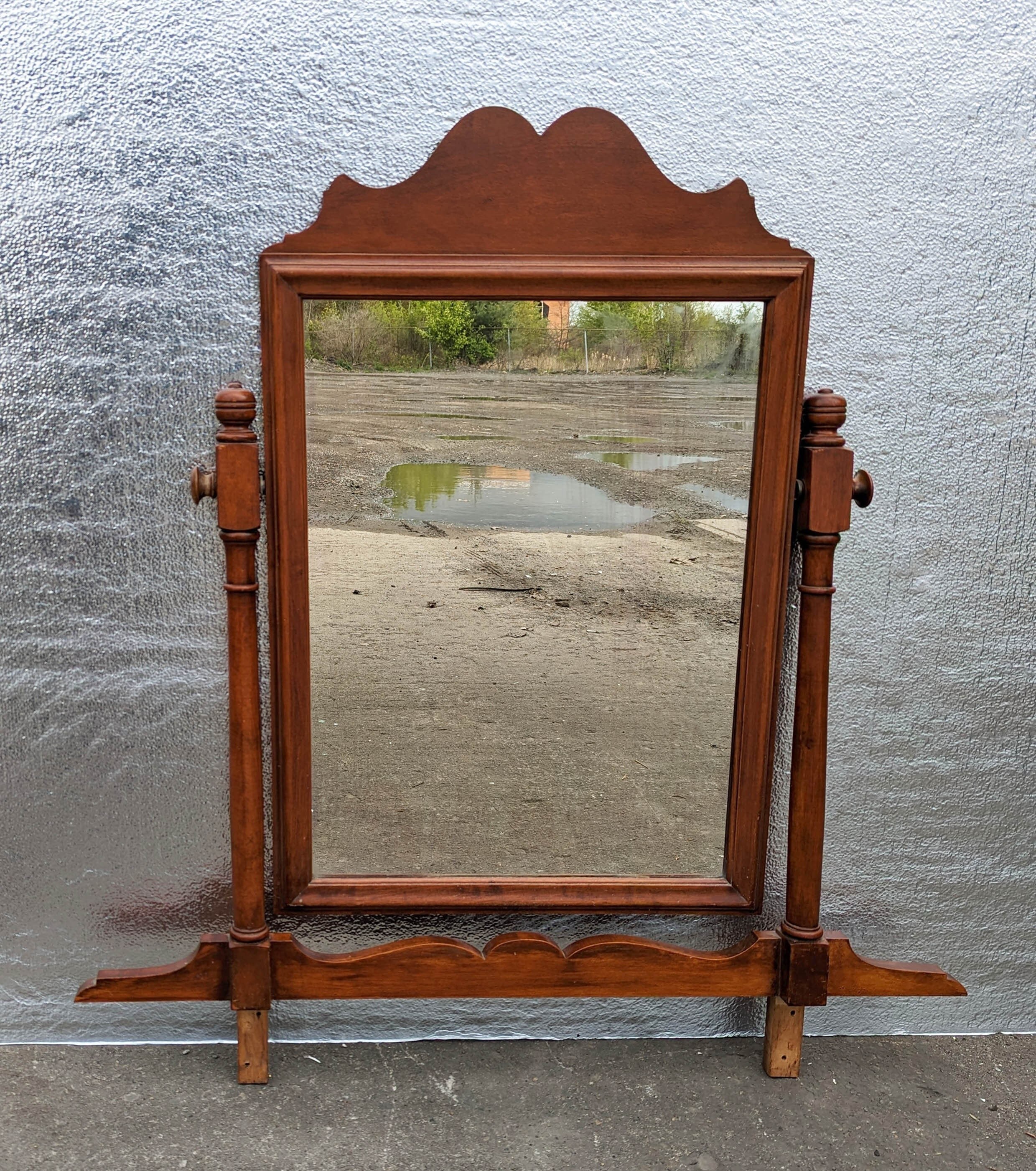 鏡家具 職人さんアンティークビンテージ carved wooden mirror 鏡家具 職人さんアンティークビンテージ carved wooden mirror