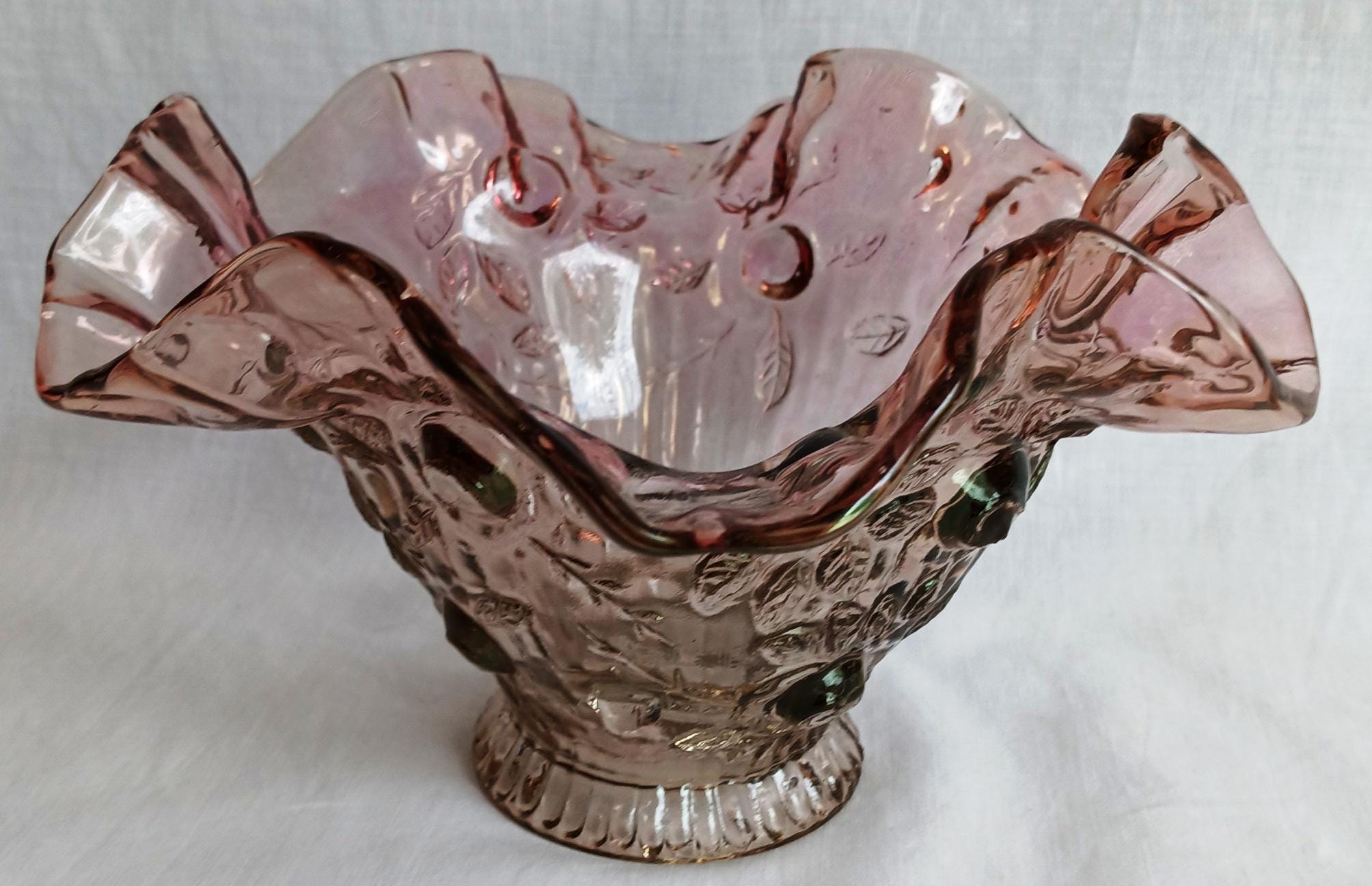 Fenton Rose Fairy Lamp - Etsy