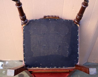 Antique Vintage Old Hand Carved Eastlake Victorian SOLID