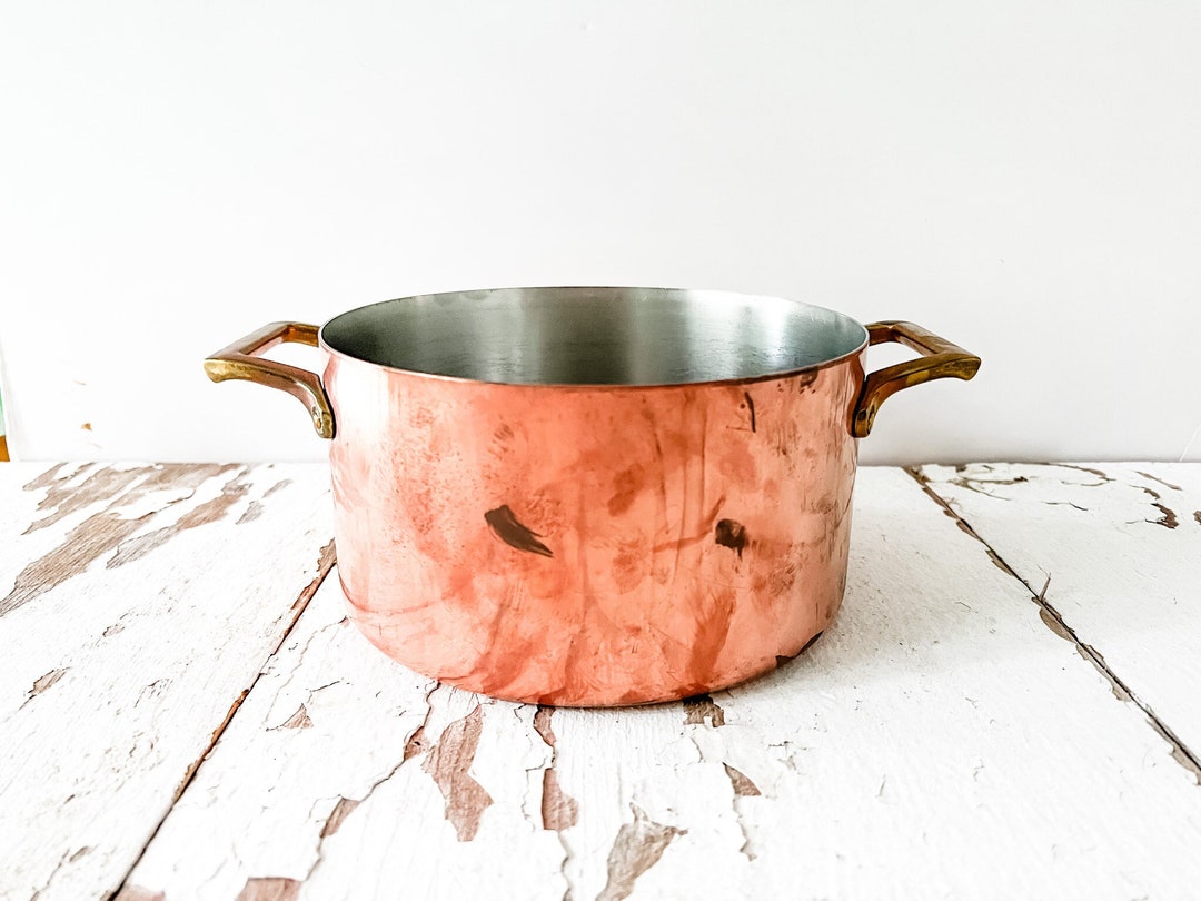 Vintage Copper Paul Revere Pot Vintage Copperware Pot Paul Revere