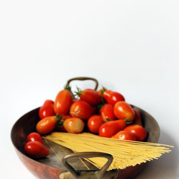 large vintage copper plated metal oval serving pan dish made in france