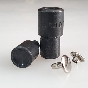 Rivet Setting Dies For Press Machine. 7mm, 9mm and 11mm Rivet Diameter