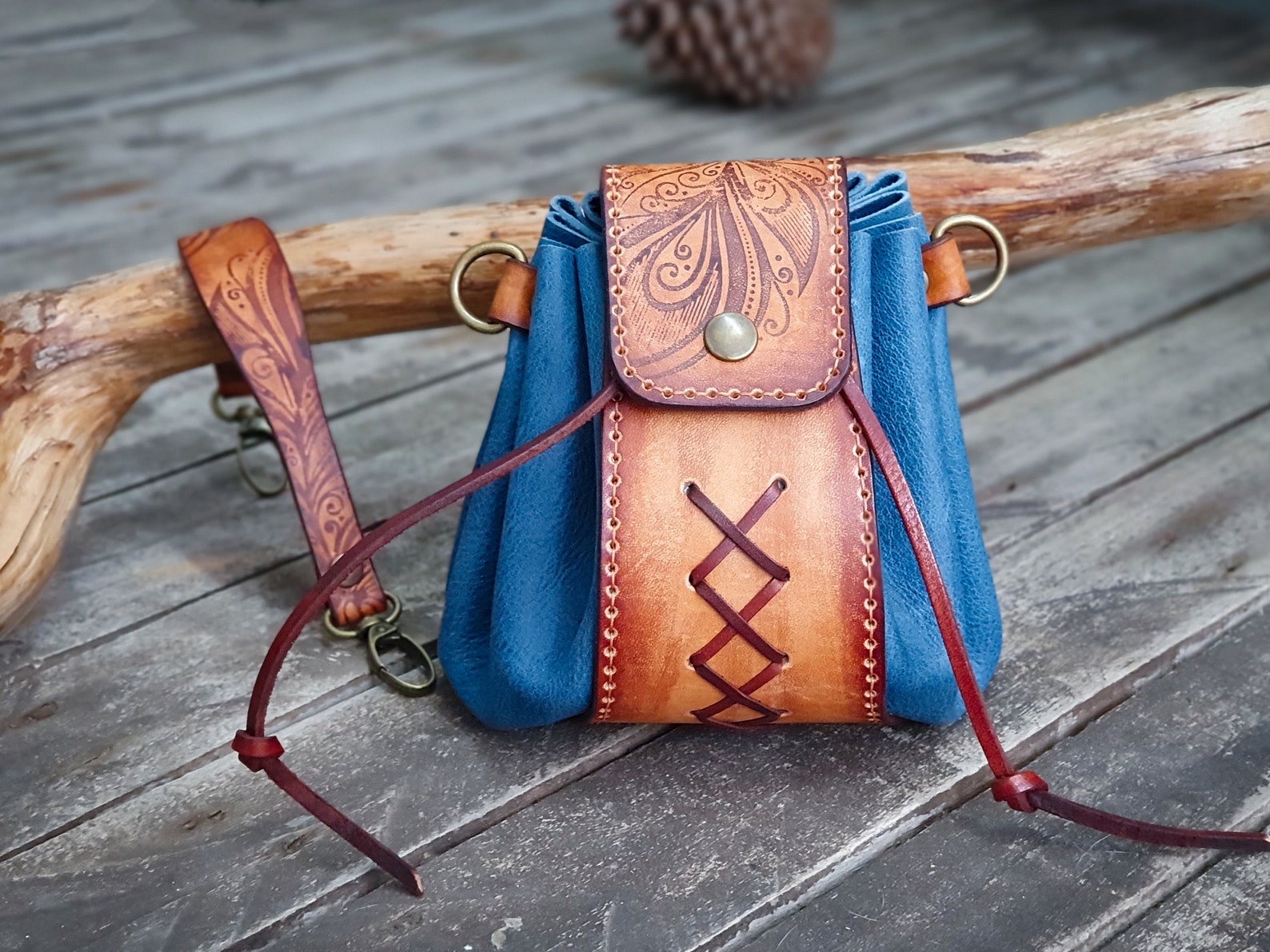 The Ultimate Drawstring Pouch Pattern / PDF Leather Pattern Plus Video