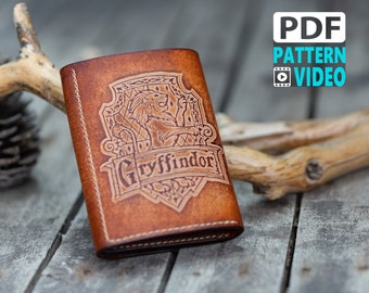 UNISEX Leather Wallet Pattern / PDF Pattern for Leather Crafting