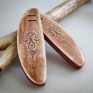 Wooden sides for bags, Plywood pieces, For DIY Leather Bag