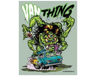 VAN THING Print - Etsy