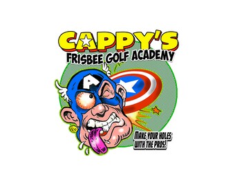 CAPPY'S DISC ACADEMY sticker