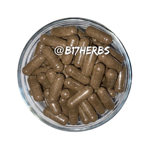 WORM & PARASITE BLEND | Black Walnut Hulls | Wormwood | Pau D'Arco Bark | Clove | Capsules | Supplement | Cleanse | Wellness | B17 Herbs