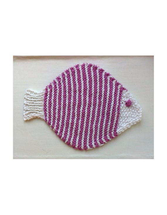 Fishcloth - Knitting Pattern PDF