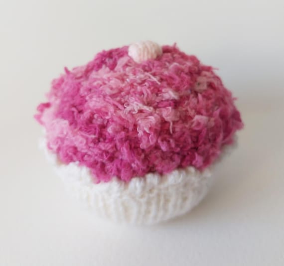 PDF download - Fluffy Cupcake Knitting Pattern