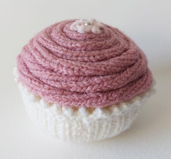 PDF download - Jumbo Cupcake Knitting Pattern