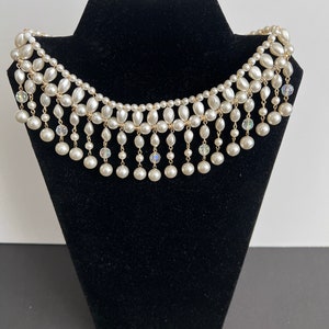 Pearl and bead choker 1950&#39;s