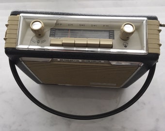 Blaupunkt Derby przenośne radio samochodowe tranzystorowe 1950. Serio MCM