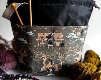 Into the Woods Teal Mini Tote Bag - Fable England X