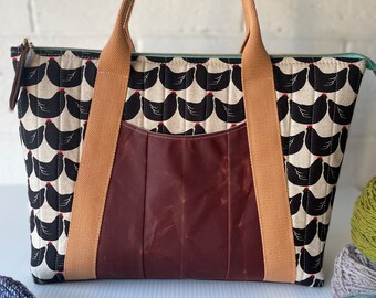 Chicken Oxbow Tote