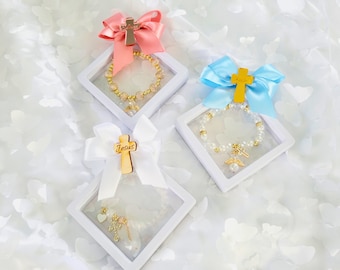 Baptism favors,decorated party favors decorated in boxes,religious favors,personalized favors,baptism decoration,party favors
