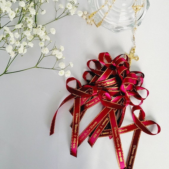 Printed ribbons 2024 and bows