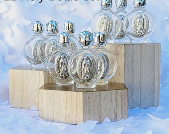Holy bottle for Baptism favors, glass bottles,holy communion gifts,bottle for holy water,small glass bottle for Baptism souvenirs.